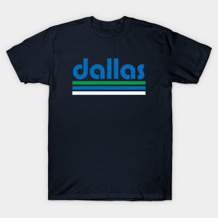 Retro Dallas Stripes T-Shirt